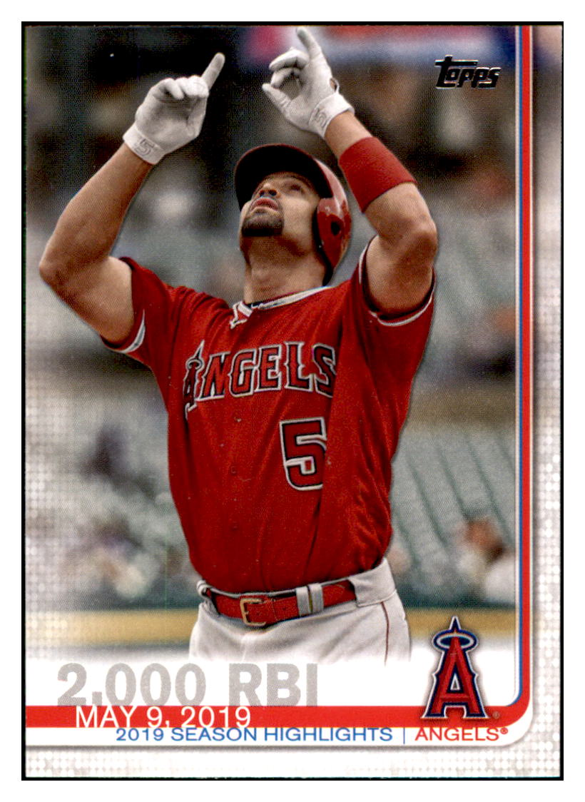 2019 Topps Update 2,000 RBI
CL, HL Los Angeles Angels Baseball
Card DPT1D simple Xclusive Collectibles