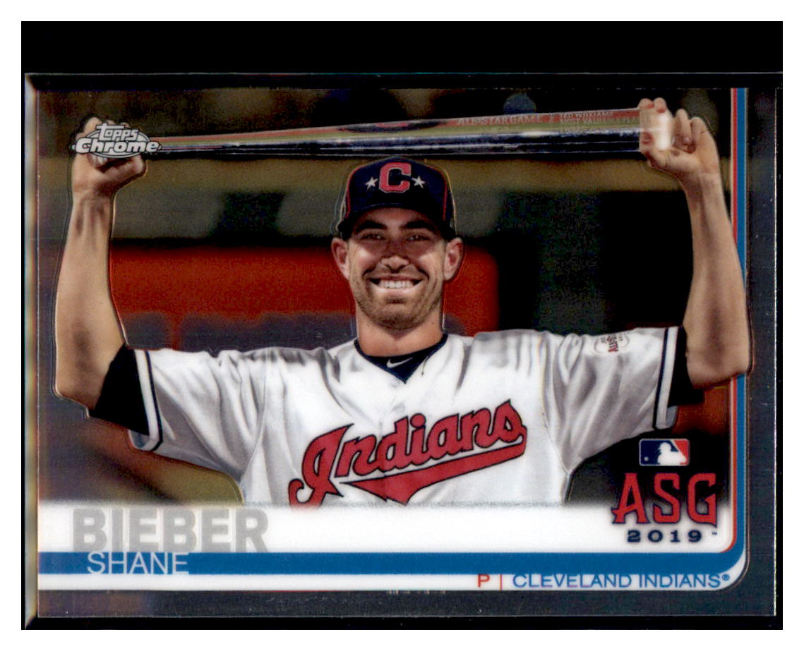 2019 Topps Chrome Update
Edition Shane Bieber ASG Cleveland
Indians Baseball Card DPT1D simple Xclusive Collectibles