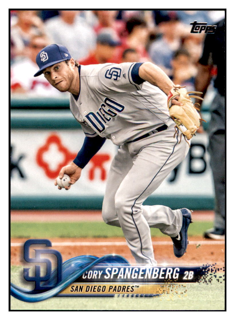 2018 Topps Cory
Spangenberg San Diego Padres Baseball
Card DPT1D simple Xclusive Collectibles
