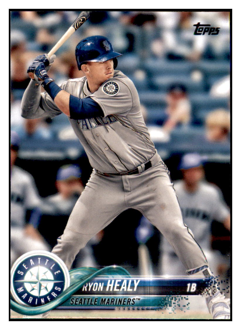2018 Topps Ryon Healy Seattle Mariners Baseball Card DPT1D simple Xclusive Collectibles