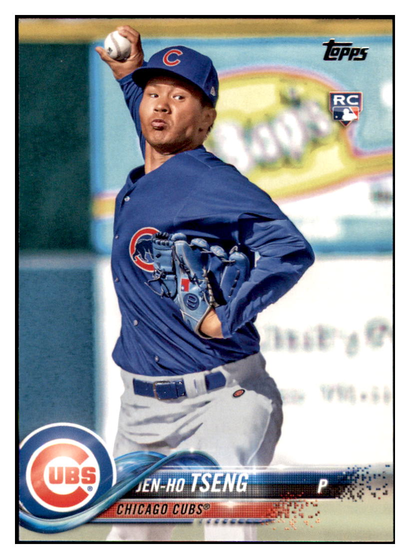 2018 Topps Jen-Ho Tseng RC Chicago Cubs Baseball Card DPT1D simple Xclusive Collectibles