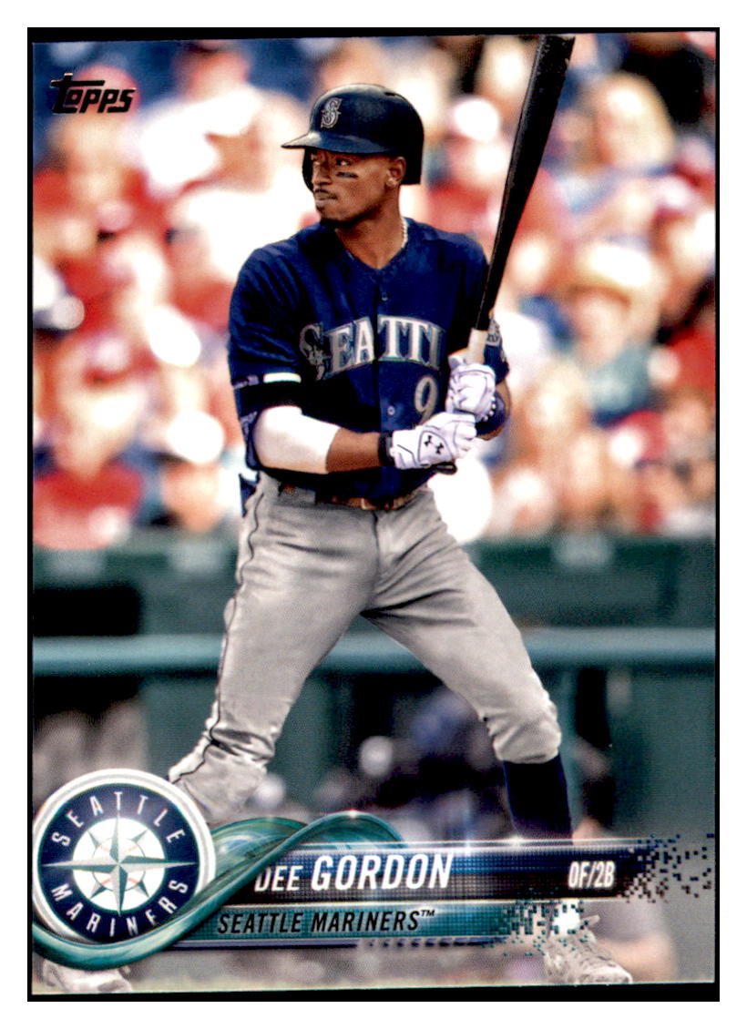 2018 Topps Dee Gordon Seattle Mariners Baseball Card DPT1D simple Xclusive Collectibles