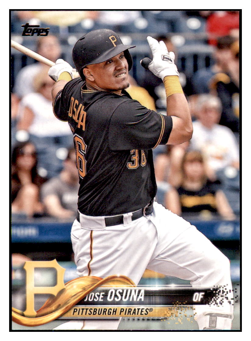 2018 Topps Jose Osuna   Pittsburgh Pirates Baseball Card DPT1D simple Xclusive Collectibles