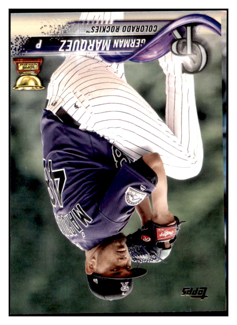 2018 Topps German
  Marquez   ASR Colorado Rockies Baseball
  Card DPT1D simple Xclusive Collectibles
