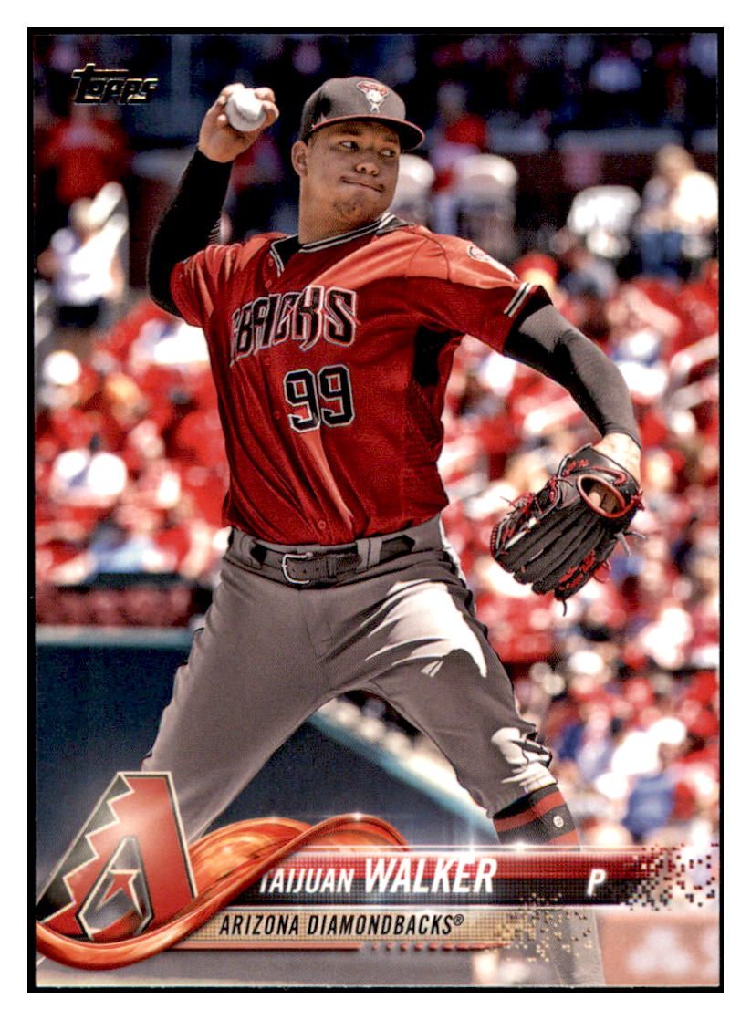 2018 Topps Taijuan
Walker Arizona Diamondbacks Baseball
Card DPT1D simple Xclusive Collectibles