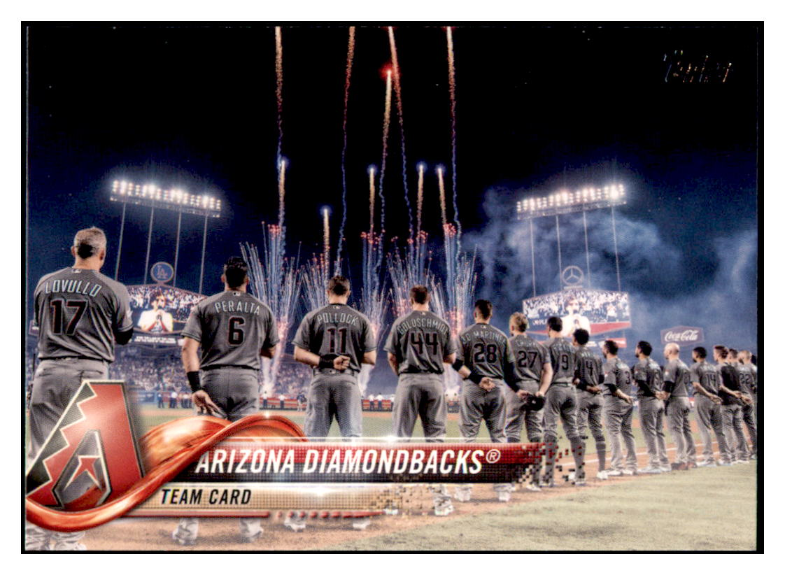 2018 Topps Arizona
Diamondbacks TC Arizona Diamondbacks
Baseball Card DPT1D simple Xclusive Collectibles
