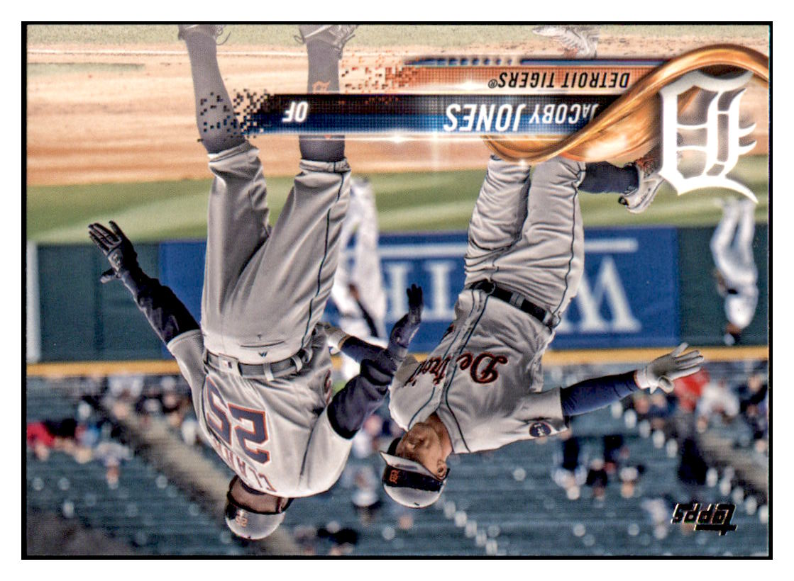 2018 Topps JaCoby Jones Detroit Tigers Baseball Card DPT1D simple Xclusive Collectibles