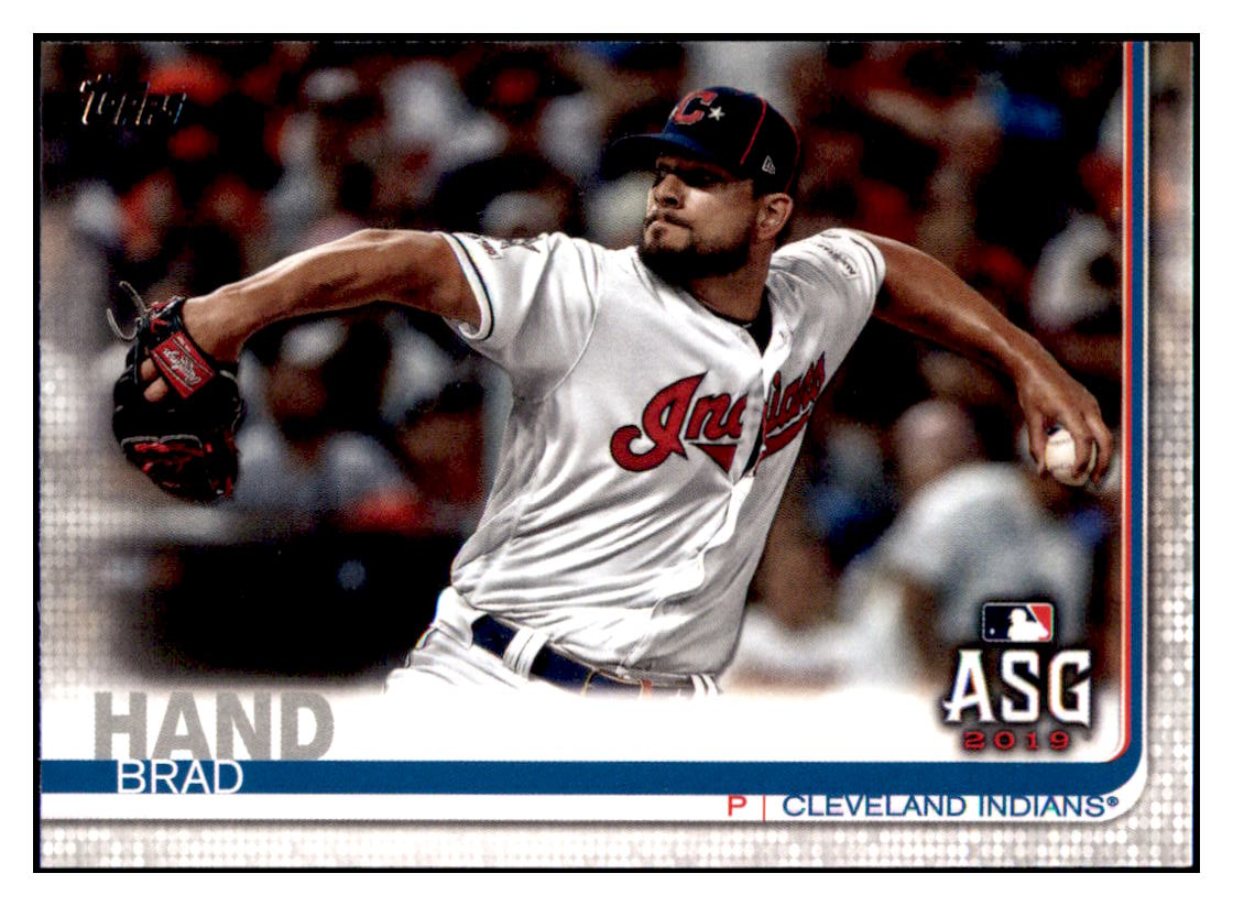 2019 Topps Update Brad
  Hand   ASG Cleveland Indians Baseball
  Card DPT1D_1a simple Xclusive Collectibles