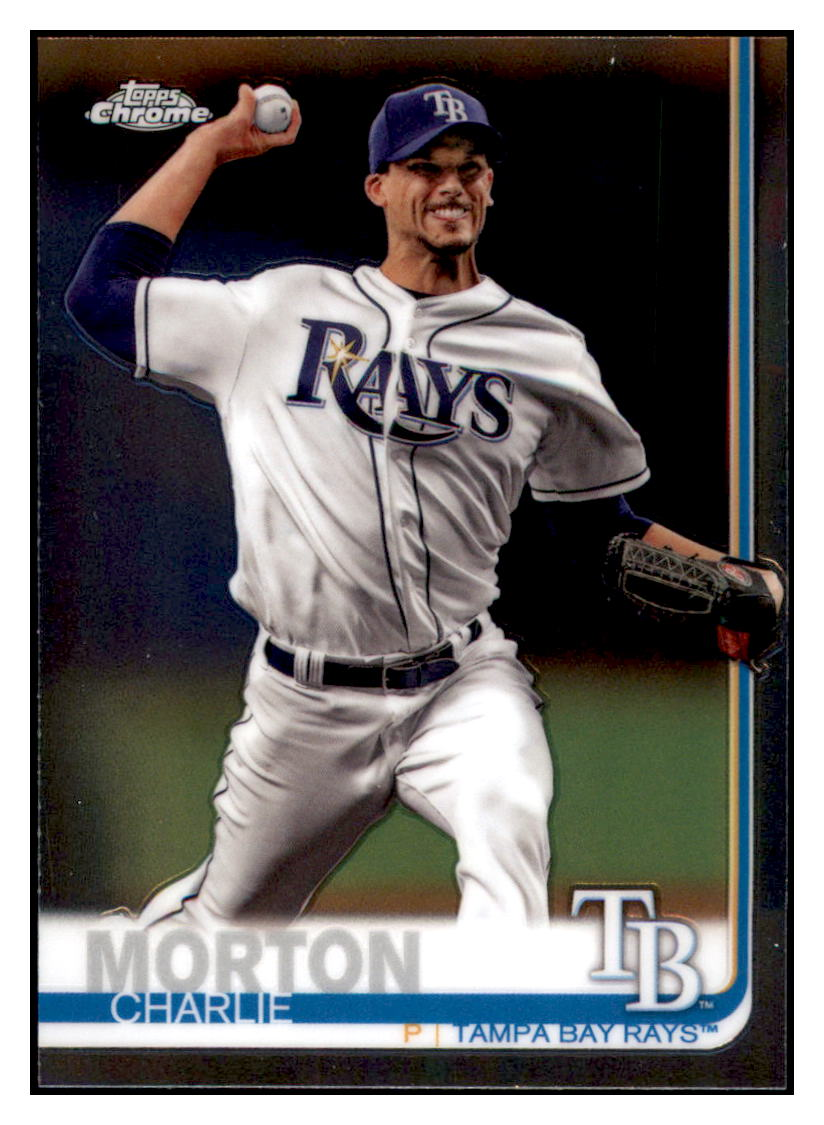 2019 Topps Chrome Update
Edition Charlie Morton Tampa Bay Rays
Baseball Card DPT1D_1a simple Xclusive Collectibles