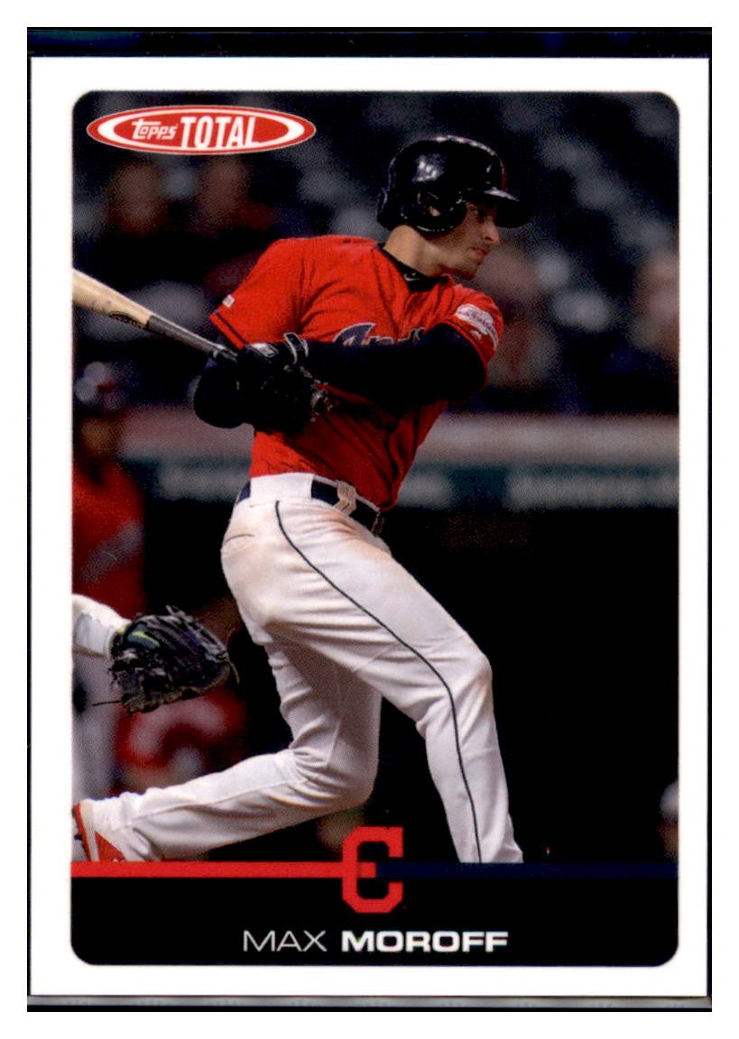 2019 Topps Total Max
Moroff Cleveland Indians Baseball
Card DPT1D simple Xclusive Collectibles