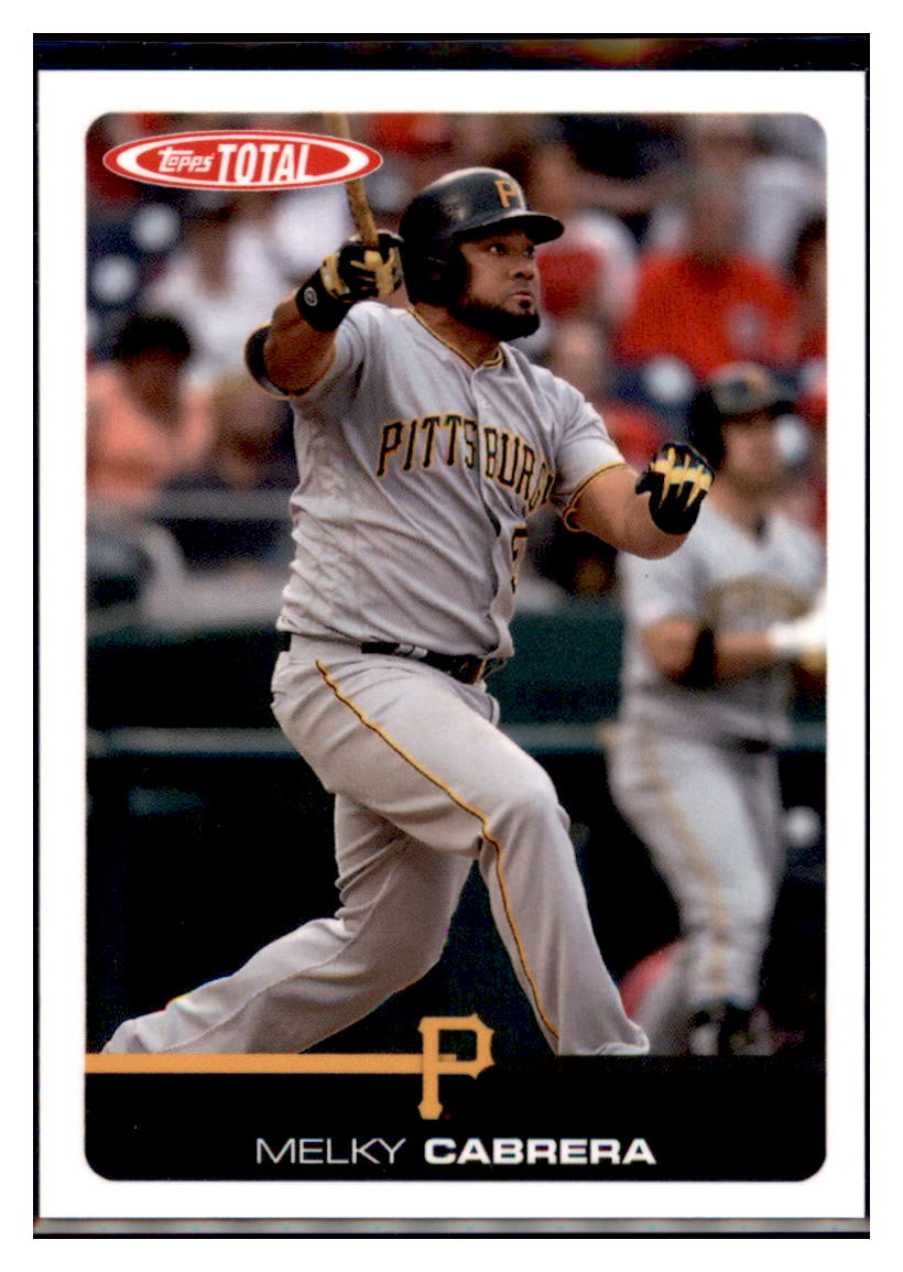 2019 Topps Total Melky
  Cabrera   Pittsburgh Pirates Baseball
  Card DPT1D simple Xclusive Collectibles