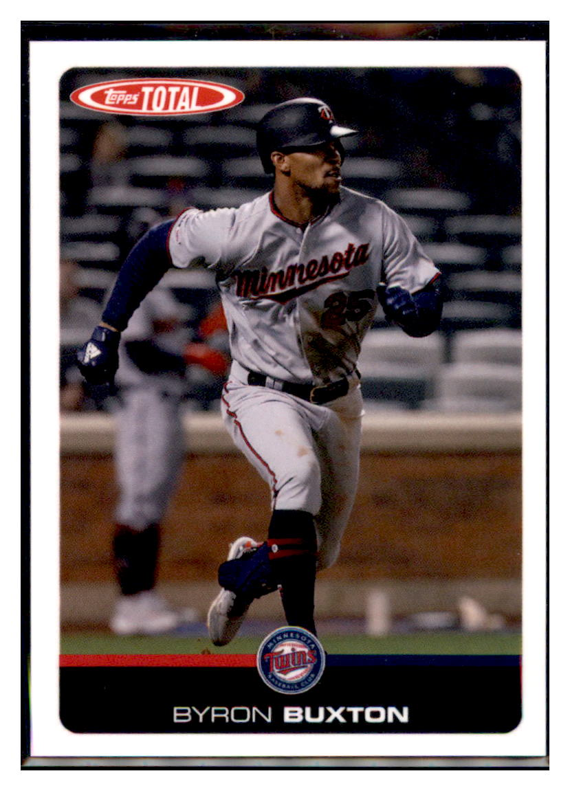 2019 Topps Total Byron
  Buxton   Minnesota Twins Baseball Card
  DPT1D simple Xclusive Collectibles
