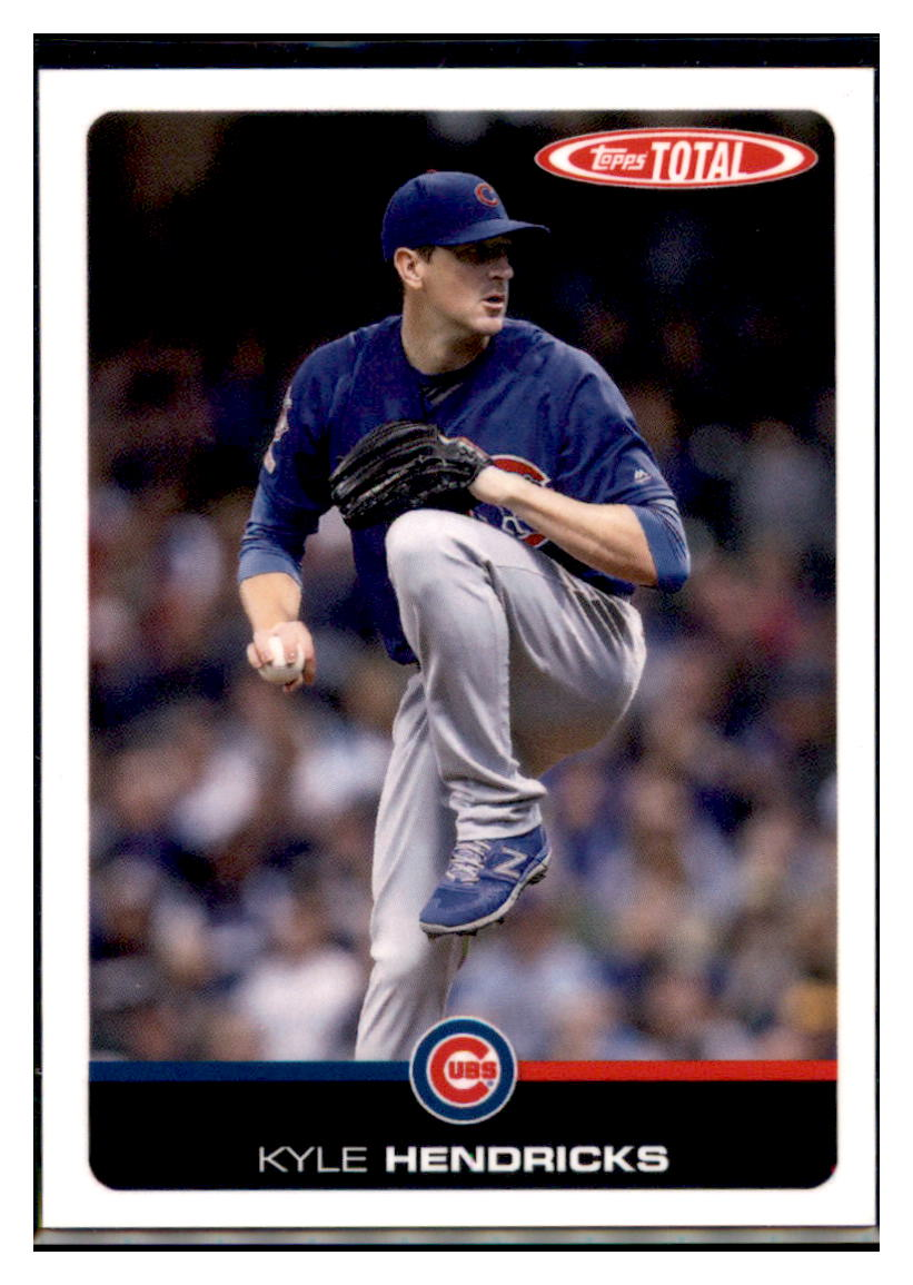 2019 Topps Total Kyle
Hendricks Chicago Cubs Baseball Card
DPT1D simple Xclusive Collectibles