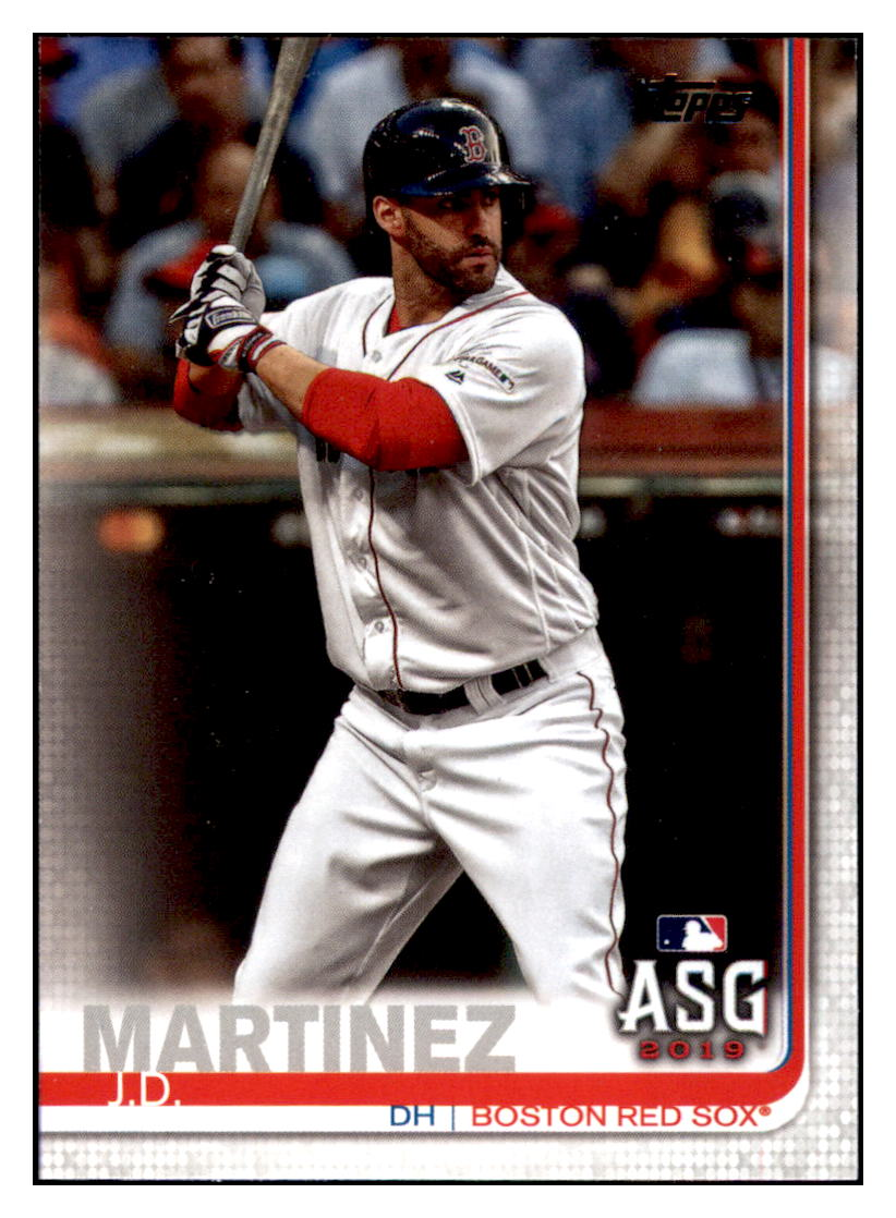 2019 Topps Update J.D.
Martinez ASG Boston Red Sox Baseball
Card DPT1D simple Xclusive Collectibles