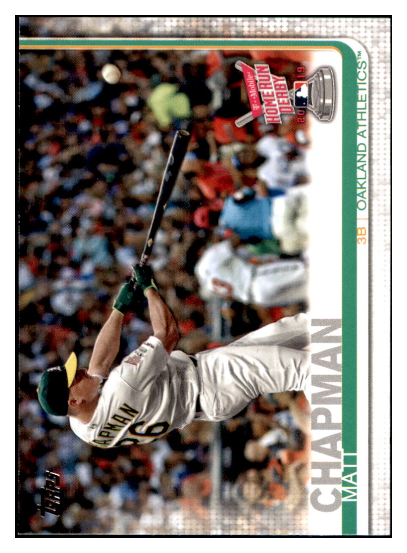 2019 Topps Update Matt
Chapman HRD Oakland Athletics
Baseball Card DPT1D_1a simple Xclusive Collectibles