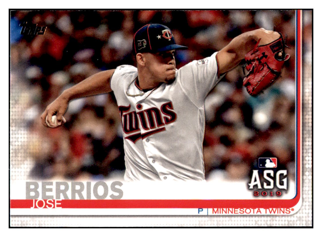 2019 Topps Update Jose
  Berrios   ASG Minnesota Twins Baseball
  Card DPT1D_1a simple Xclusive Collectibles