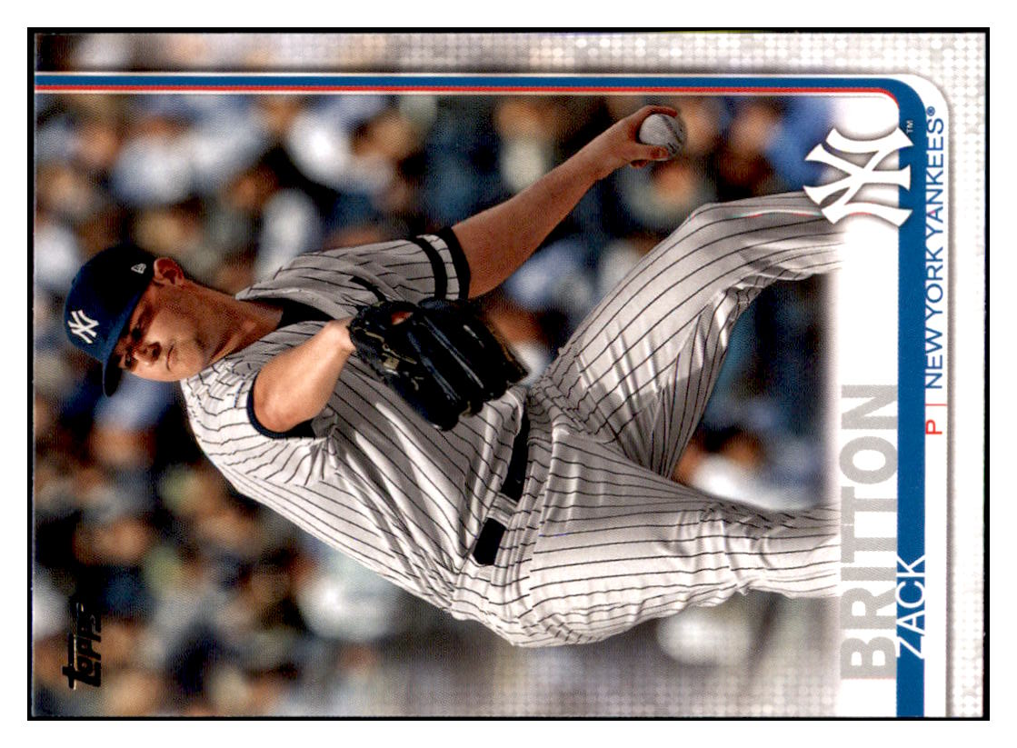 2019 Topps Update Zack
Britton New York Yankees Baseball
Card DPT1D_1a simple Xclusive Collectibles