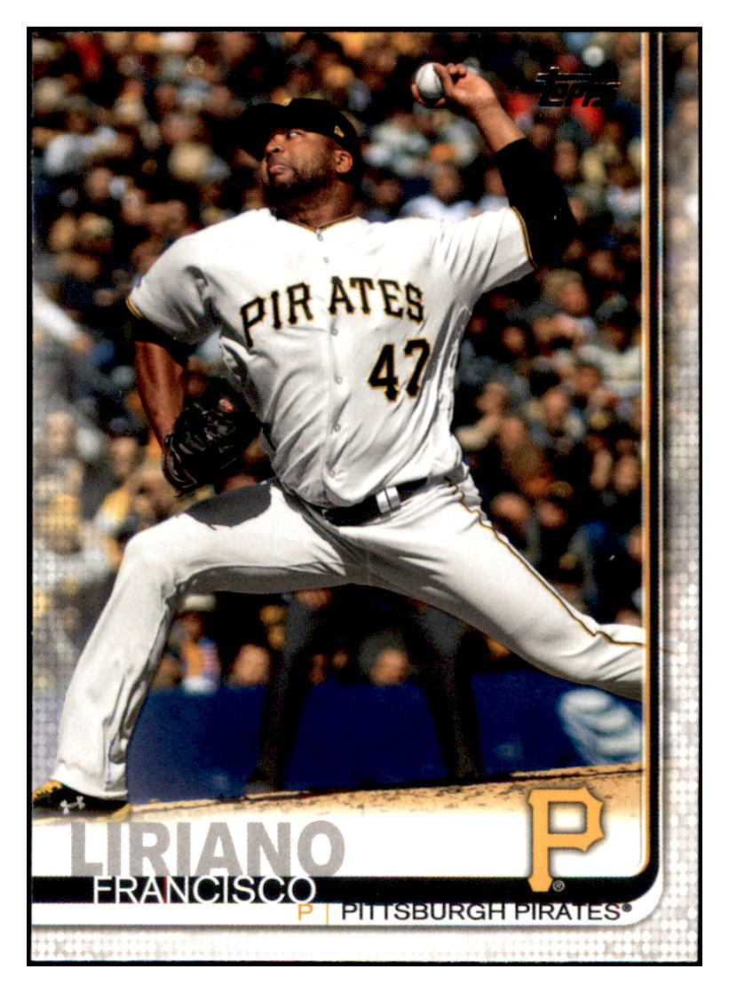 2019 Topps Update Francisco
  Liriano   Pittsburgh Pirates Baseball
  Card DPT1D simple Xclusive Collectibles