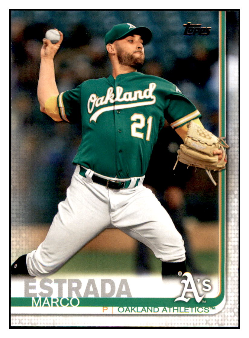 2019 Topps Update Marco
Estrada Oakland Athletics Baseball
Card DPT1D simple Xclusive Collectibles