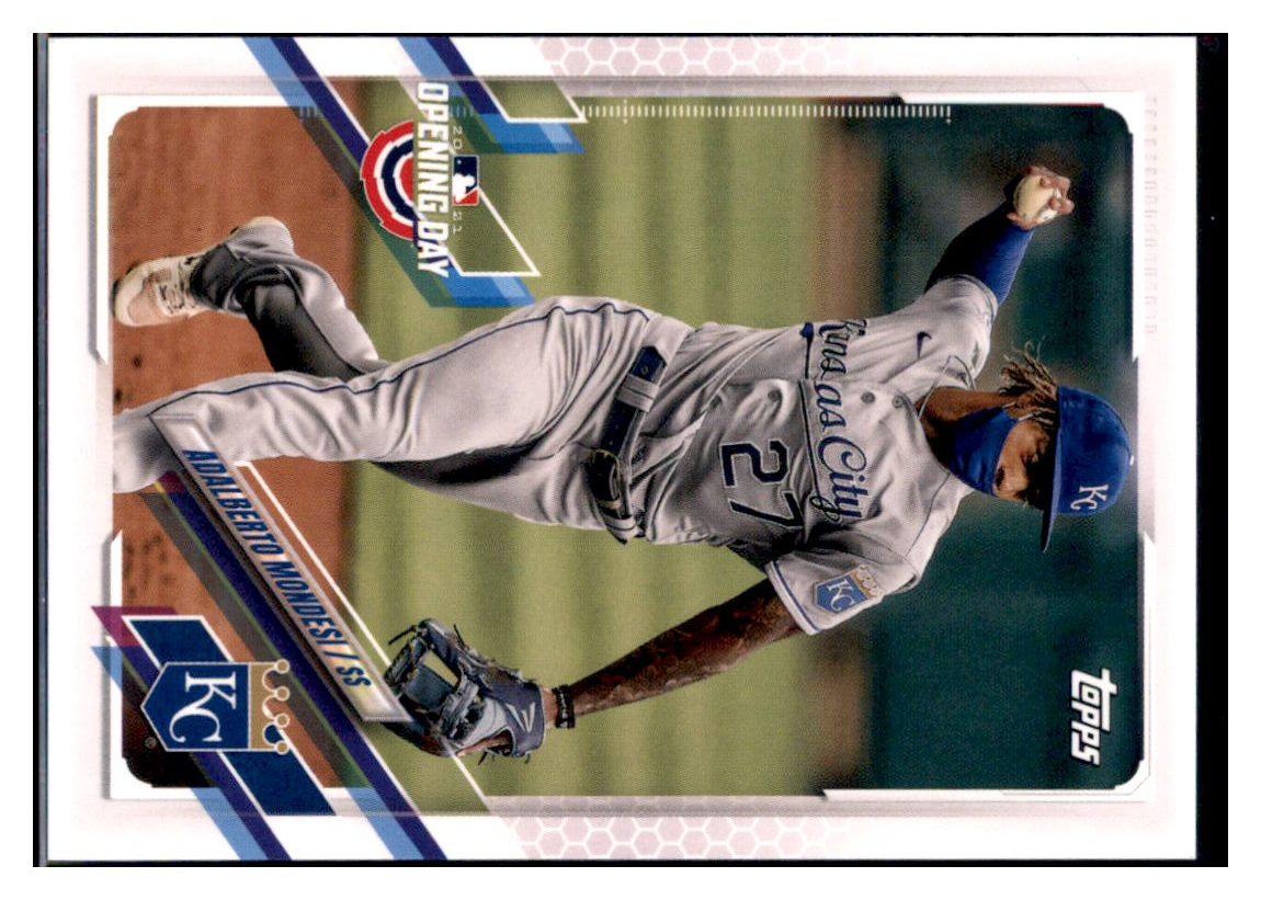 2021 Topps Opening Day
  Adalberto Mondesi   Kansas City Royals
  Baseball Card GMMGA simple Xclusive Collectibles