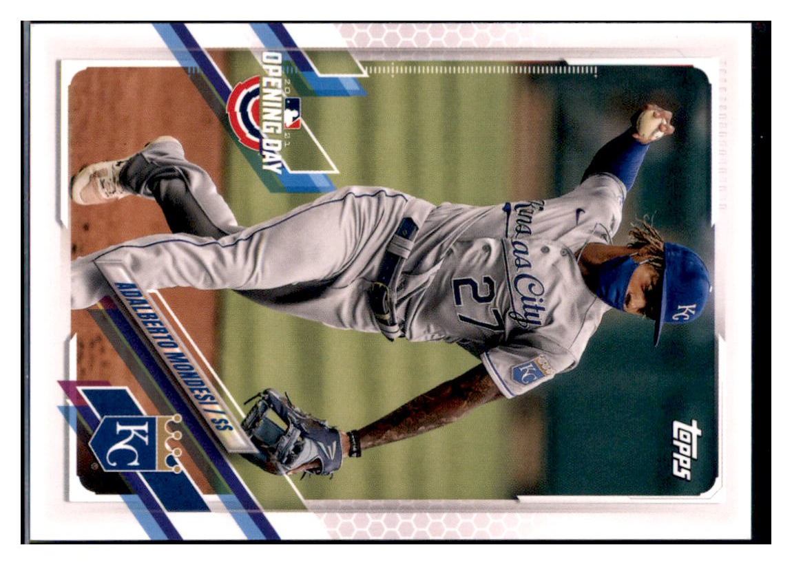 2021 Topps Opening Day
  Adalberto Mondesi   Kansas City Royals
  Baseball Card GMMGA simple Xclusive Collectibles   