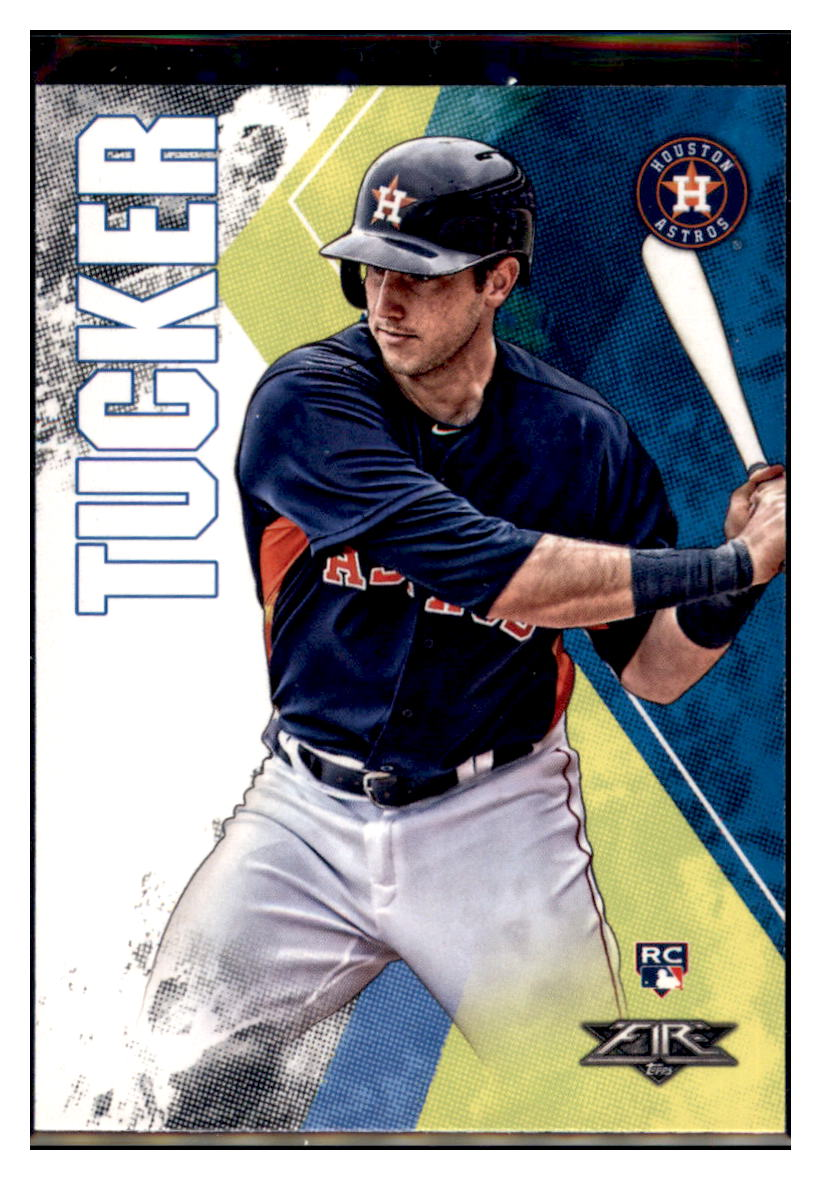 2019 Topps Fire Kyle
  Tucker   RC Houston Astros Baseball
  Card GMMGA simple Xclusive Collectibles