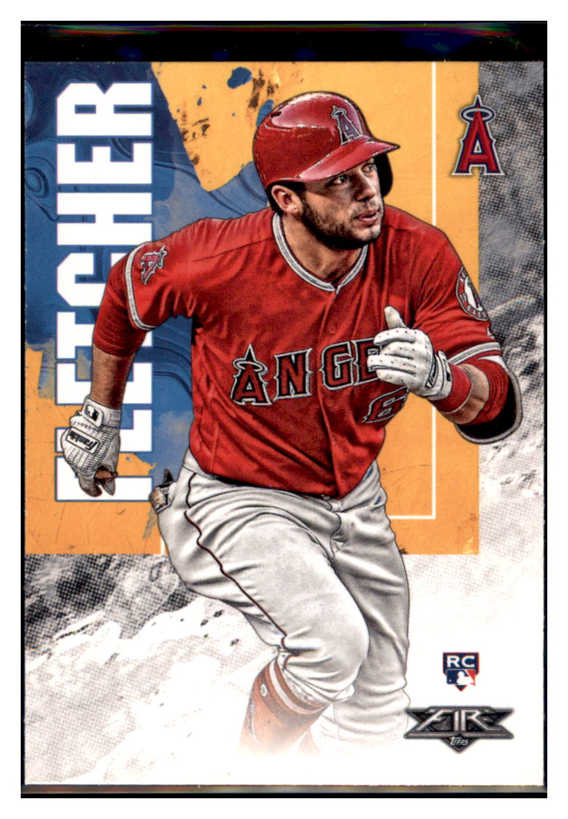 2019 Topps Fire David
Fletcher RC Los Angeles Angels
Baseball Card GMMGA simple Xclusive Collectibles