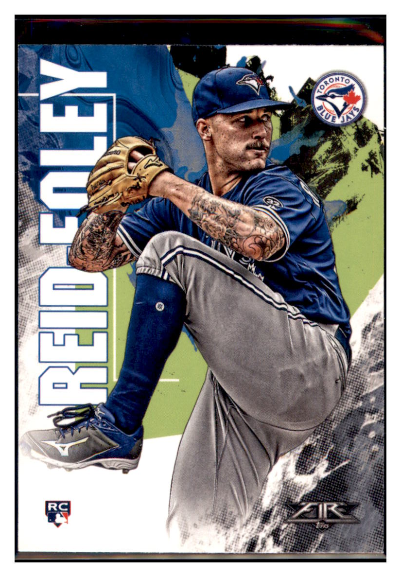 2019 Topps Fire Sean
Reid-Foley RC Toronto Blue Jays
Baseball Card GMMGA simple Xclusive Collectibles