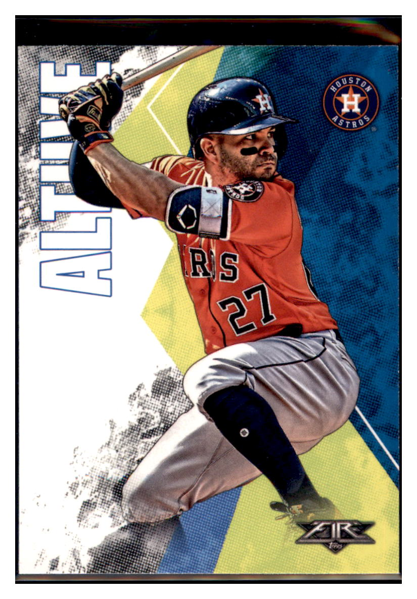 2019 Topps Fire Jose
Altuve Houston Astros Baseball Card
GMMGA simple Xclusive Collectibles