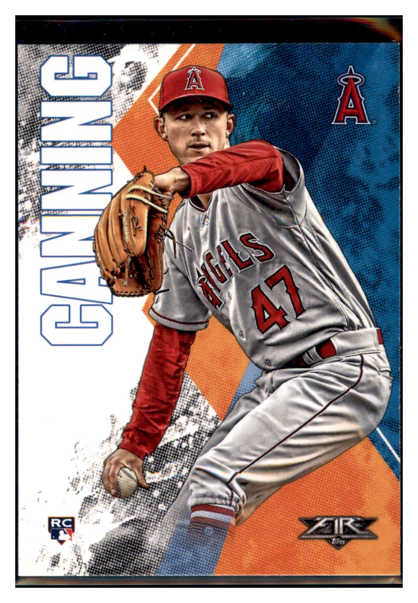 2019 Topps Fire Griffin
Canning RC Los Angeles Angels
Baseball Card GMMGA simple Xclusive Collectibles