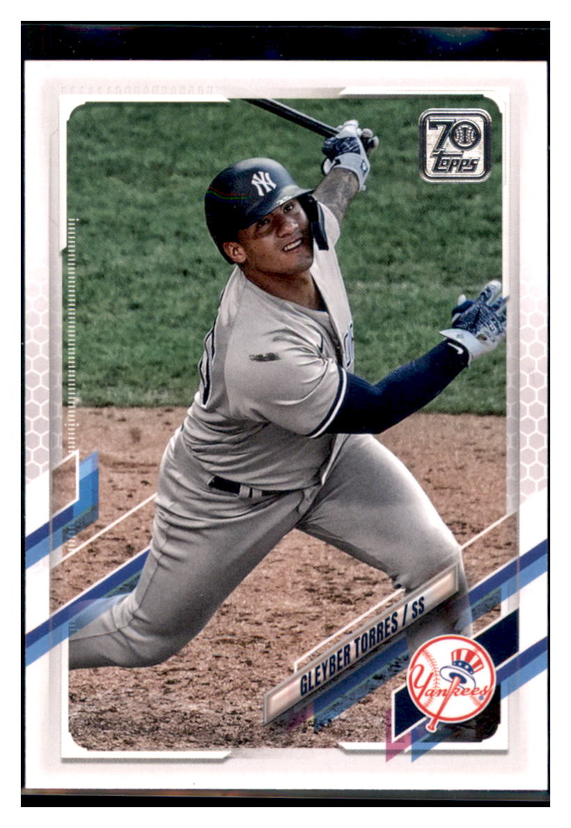 GLEYBER TORRES 2022 TOPPS series one card