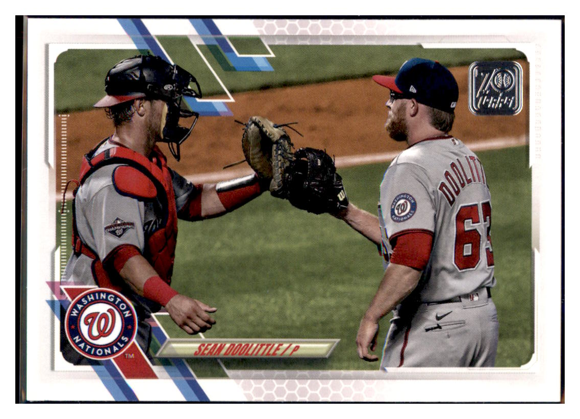 2021 Topps Sean
Doolittle Washington Nationals
Baseball Card GMMGB simple Xclusive Collectibles
