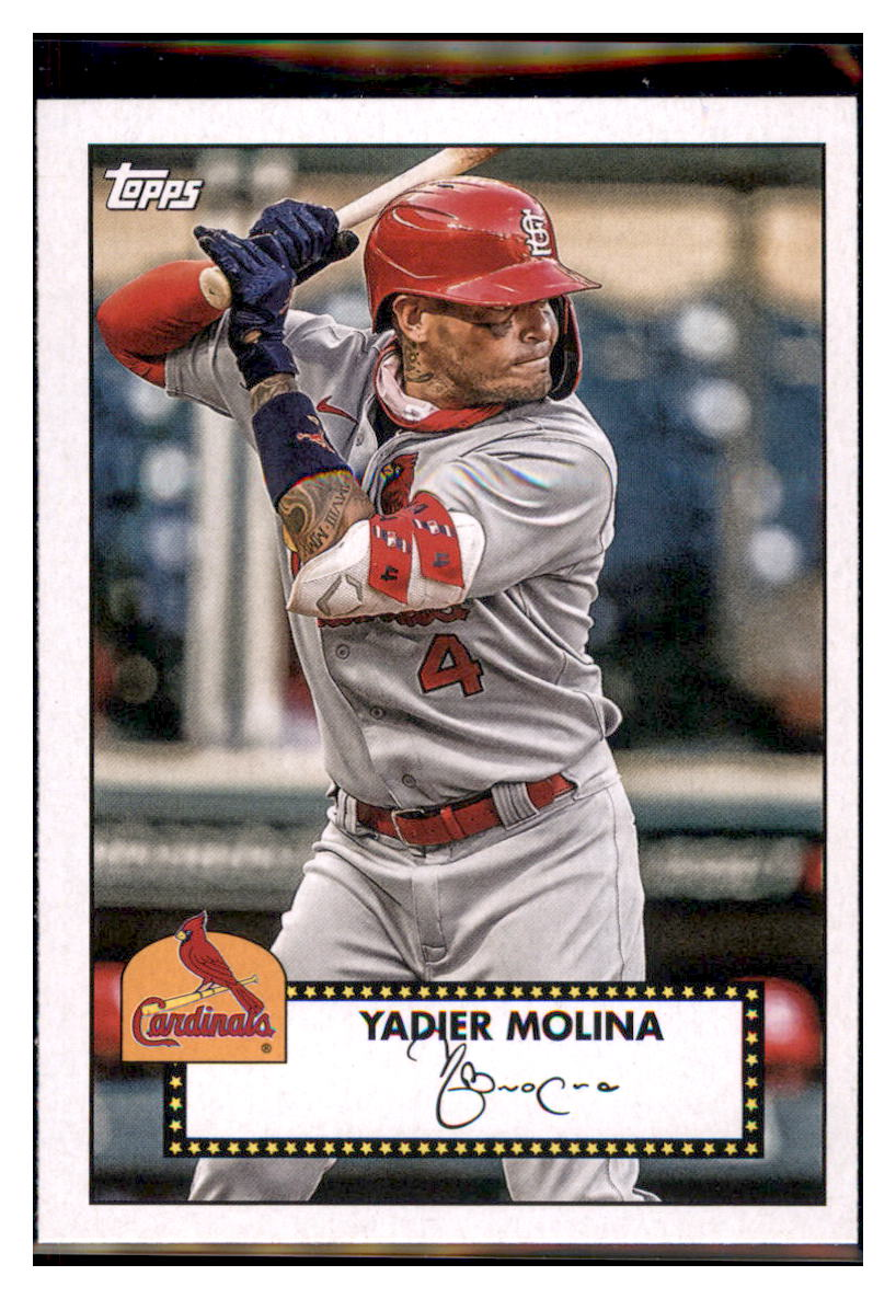 2021 Topps Yadier Molina
1952 Topps Redux St. Louis Cardinals
Baseball Card GMMGB simple Xclusive Collectibles