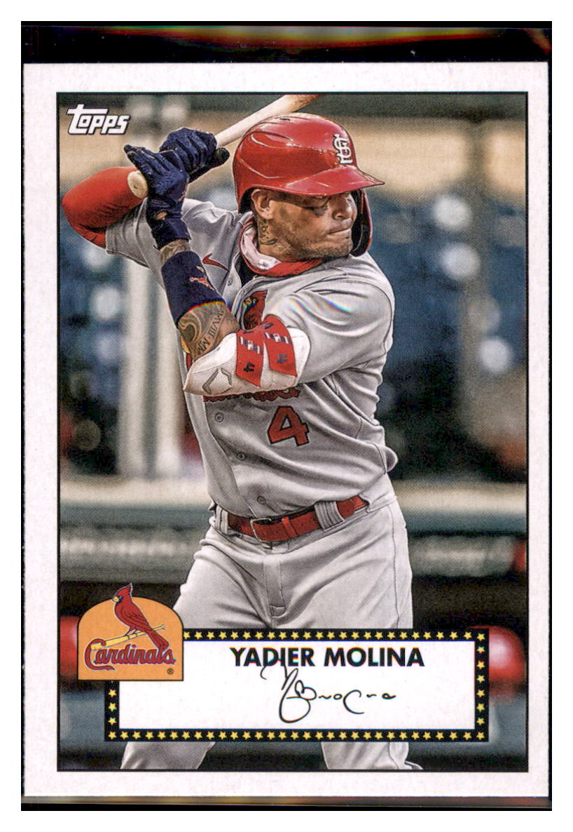 Yadier Molina Card WHT