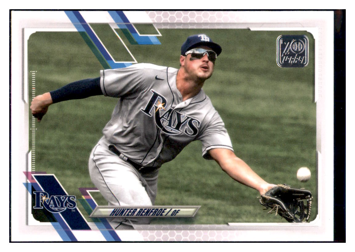 2021 Topps Hunter
  Renfroe   Tampa Bay Rays Baseball Card
  GMMGB simple Xclusive Collectibles