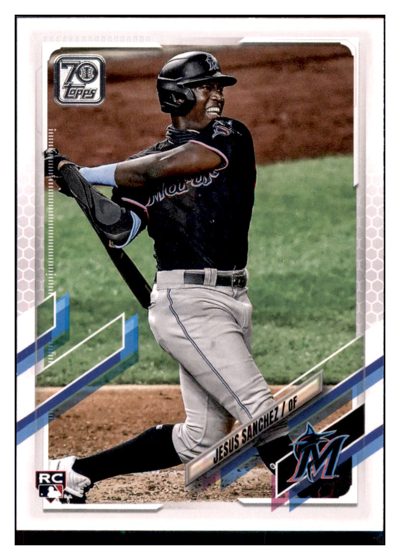 2021 Topps Jesus
  Sanchez   RC Miami Marlins Baseball
  Card GMMGB simple Xclusive Collectibles