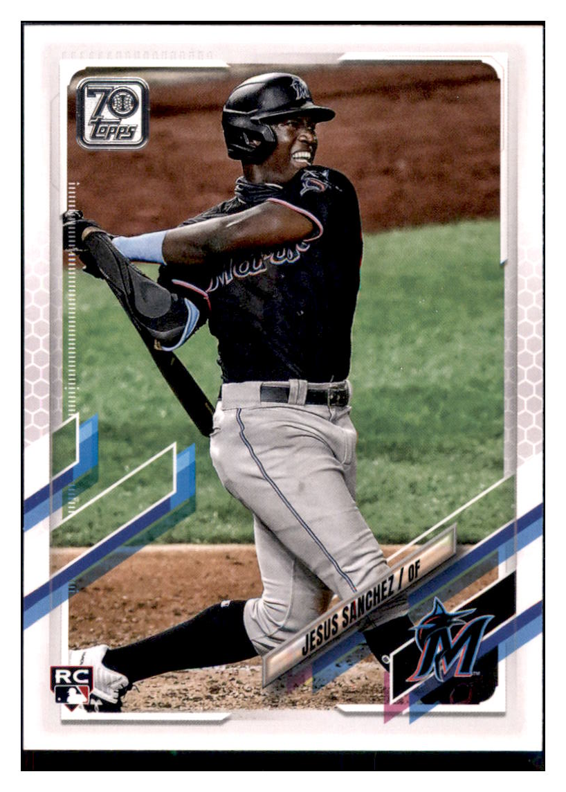 2021 Topps Jesus
  Sanchez   RC Miami Marlins Baseball
  Card GMMGB simple Xclusive Collectibles   