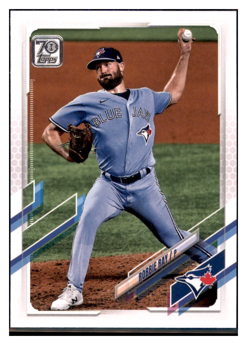 2021 Topps Robbie Ray Toronto Blue Jays Baseball Card GMMGB simple Xclusive Collectibles