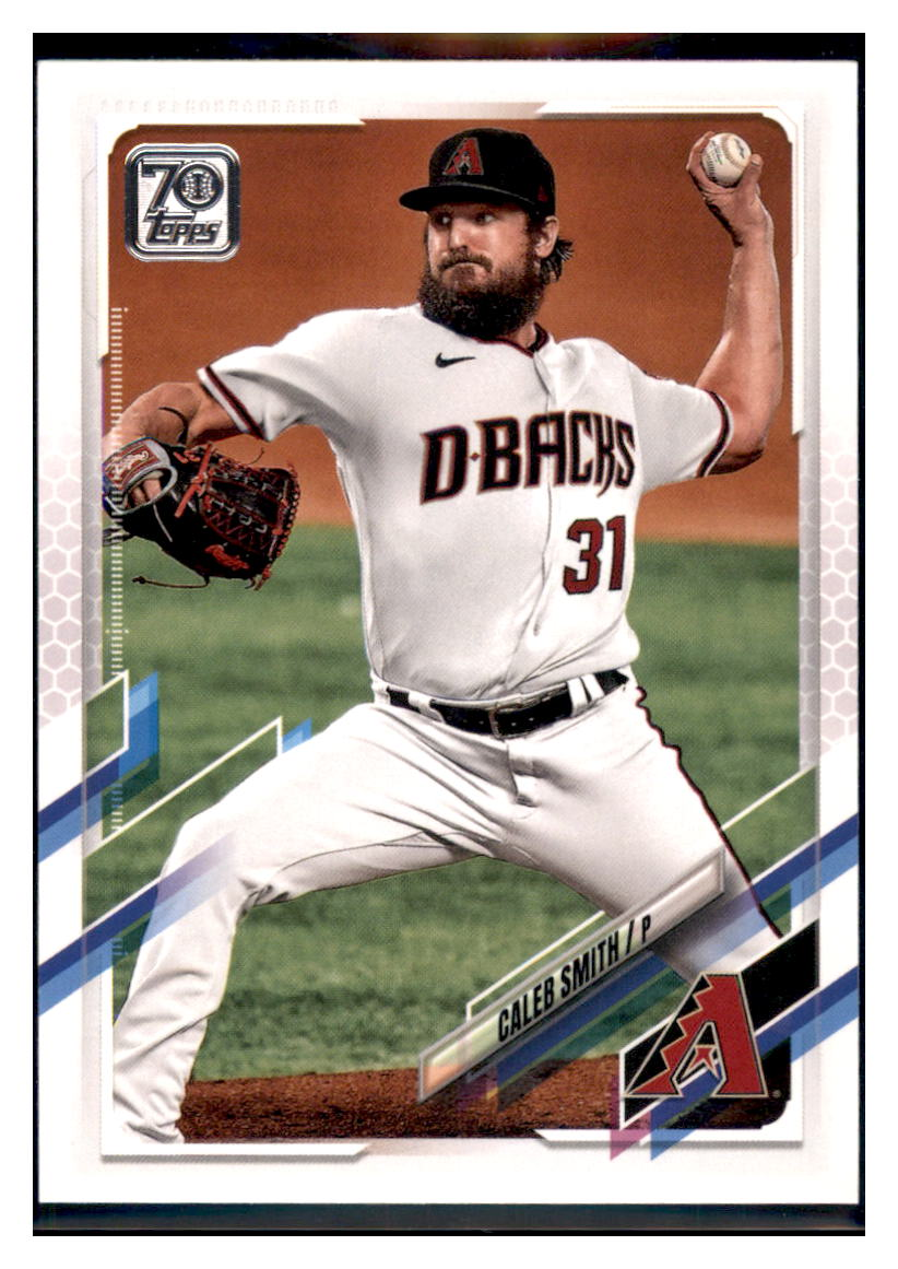 2021 Topps Caleb Smith   Arizona Diamondbacks Baseball Card GMMGB simple Xclusive Collectibles
