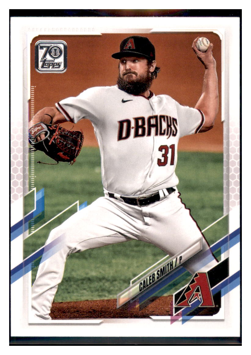 2021 Topps Caleb Smith   Arizona Diamondbacks Baseball Card GMMGB simple Xclusive Collectibles   