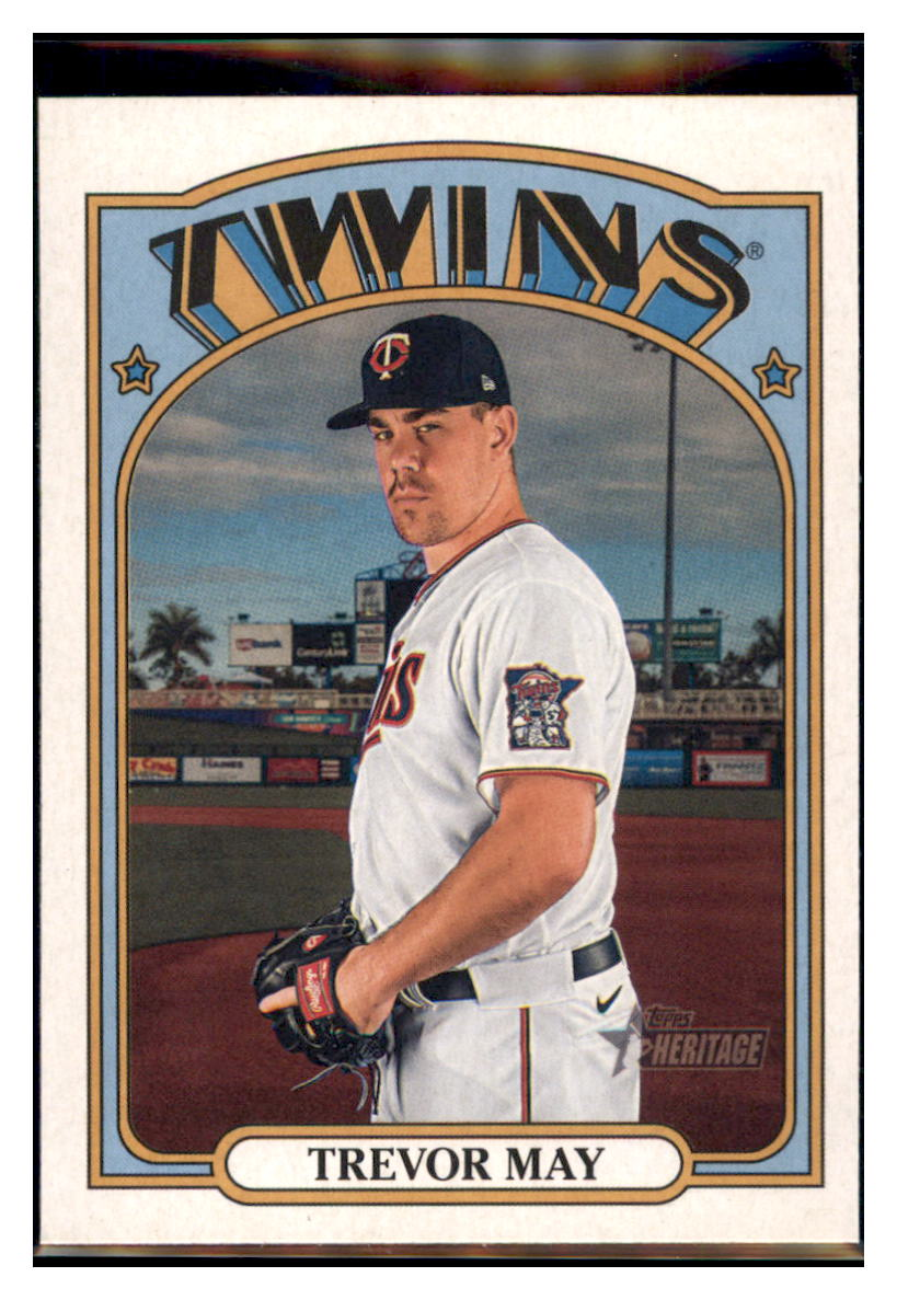 2021 Topps Heritage Trevor
  May   Minnesota Twins Baseball Card
  GMMGB simple Xclusive Collectibles