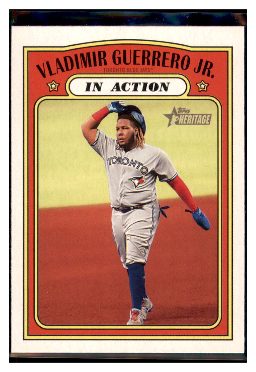 ORIGINAL Vladimir Guerrero Jr. Toronto Blue Jays Topps 