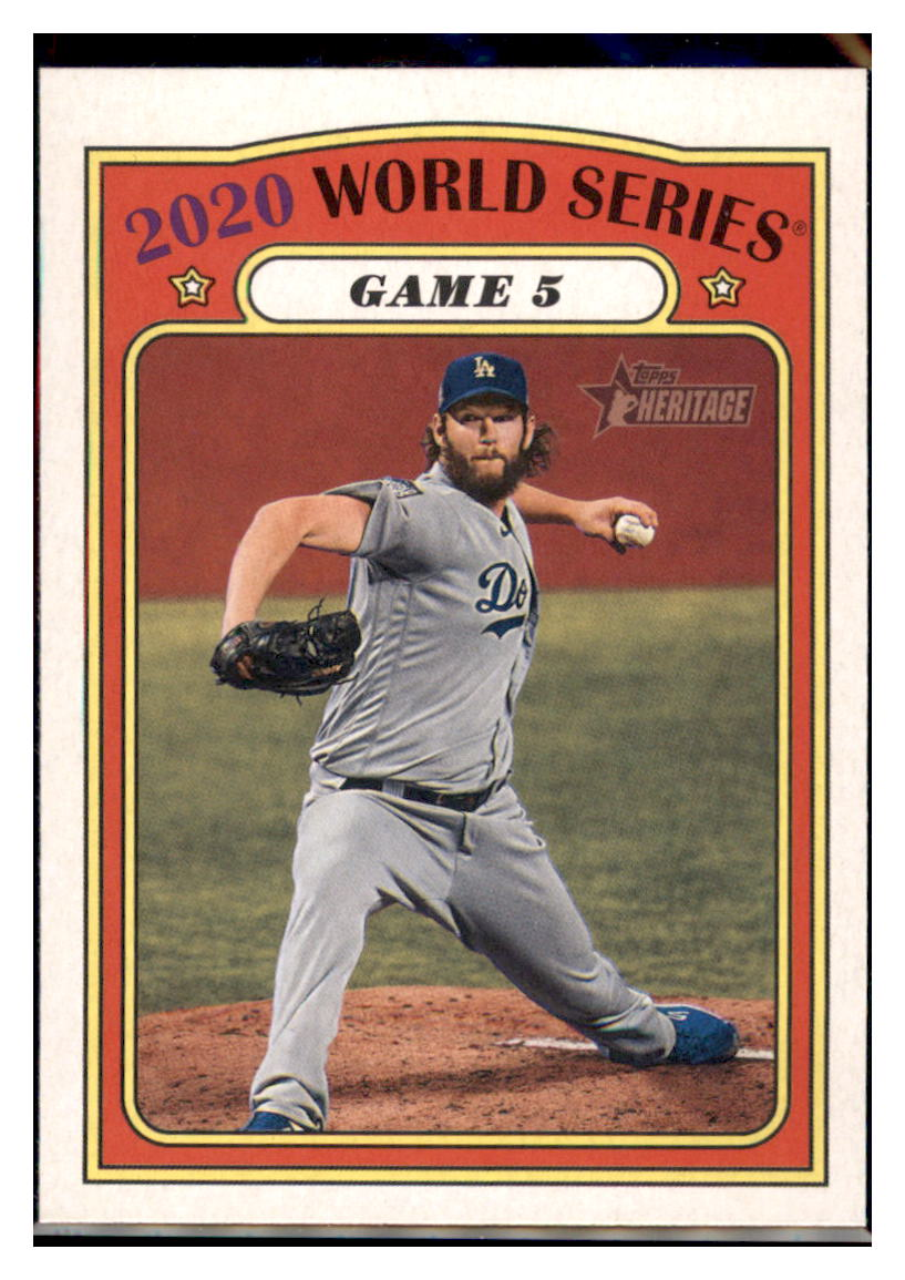 2021 Topps Heritage 2020
World Series - Game 5 Los Angeles
Dodgers Baseball Card GMMGB simple Xclusive Collectibles
