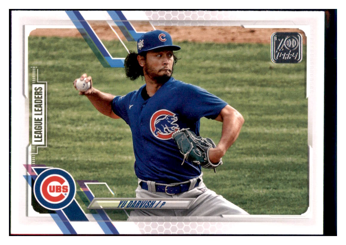2021 Topps Yu Darvish LL Chicago Cubs Baseball Card GMMGB simple Xclusive Collectibles