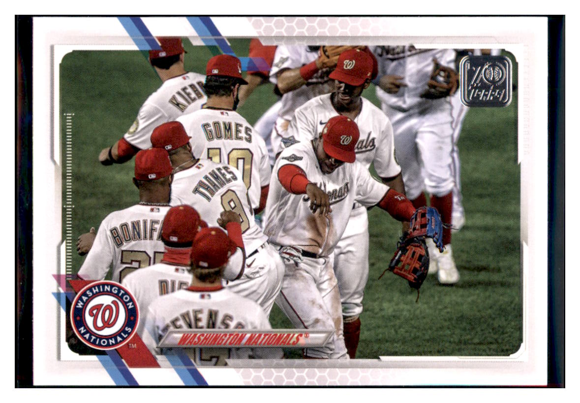 2021 Topps Washington
Nationals TC Washington Nationals
Baseball Card GMMGB simple Xclusive Collectibles
