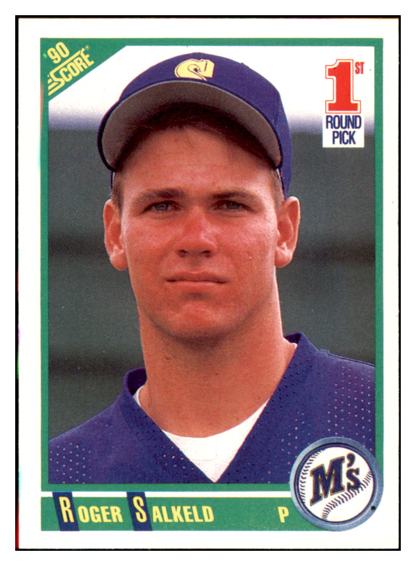 1990 Score Roger
  Salkeld   FRDP, RC Seattle Mariners
  Baseball Card GMMGB simple Xclusive Collectibles