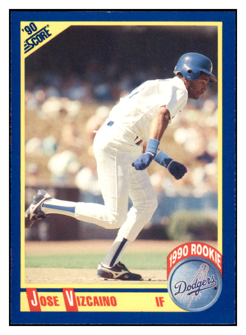 1990 Score Jose
Vizcaino RC Los Angeles Dodgers
Baseball Card GMMGB simple Xclusive Collectibles