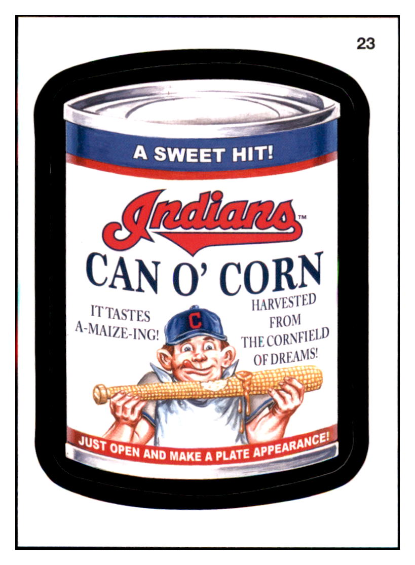 2016 Topps MLB Wacky
  Packages Indians Can O' Corn  
  Cleveland Indians Baseball Card GMMGB simple Xclusive Collectibles   
