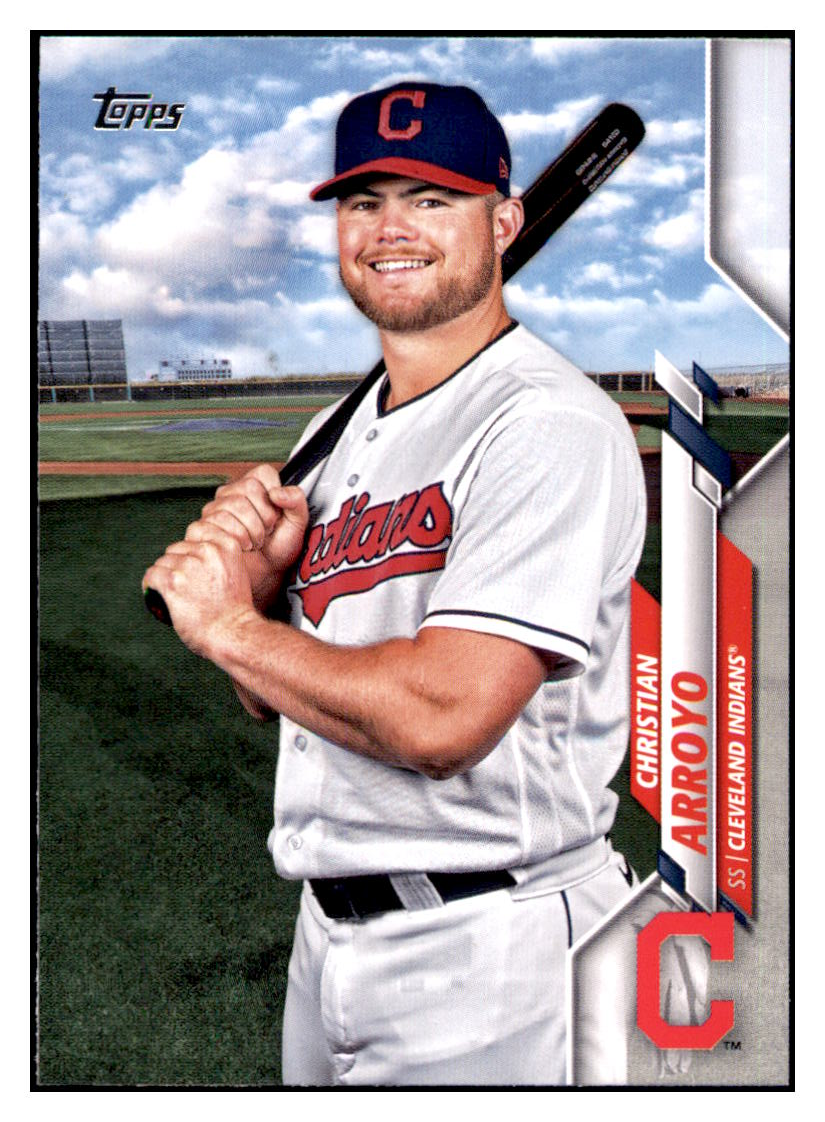 2020 Topps Update Christian
  Arroyo Cleveland Indians
  Baseball Card GMMGC simple Xclusive Collectibles