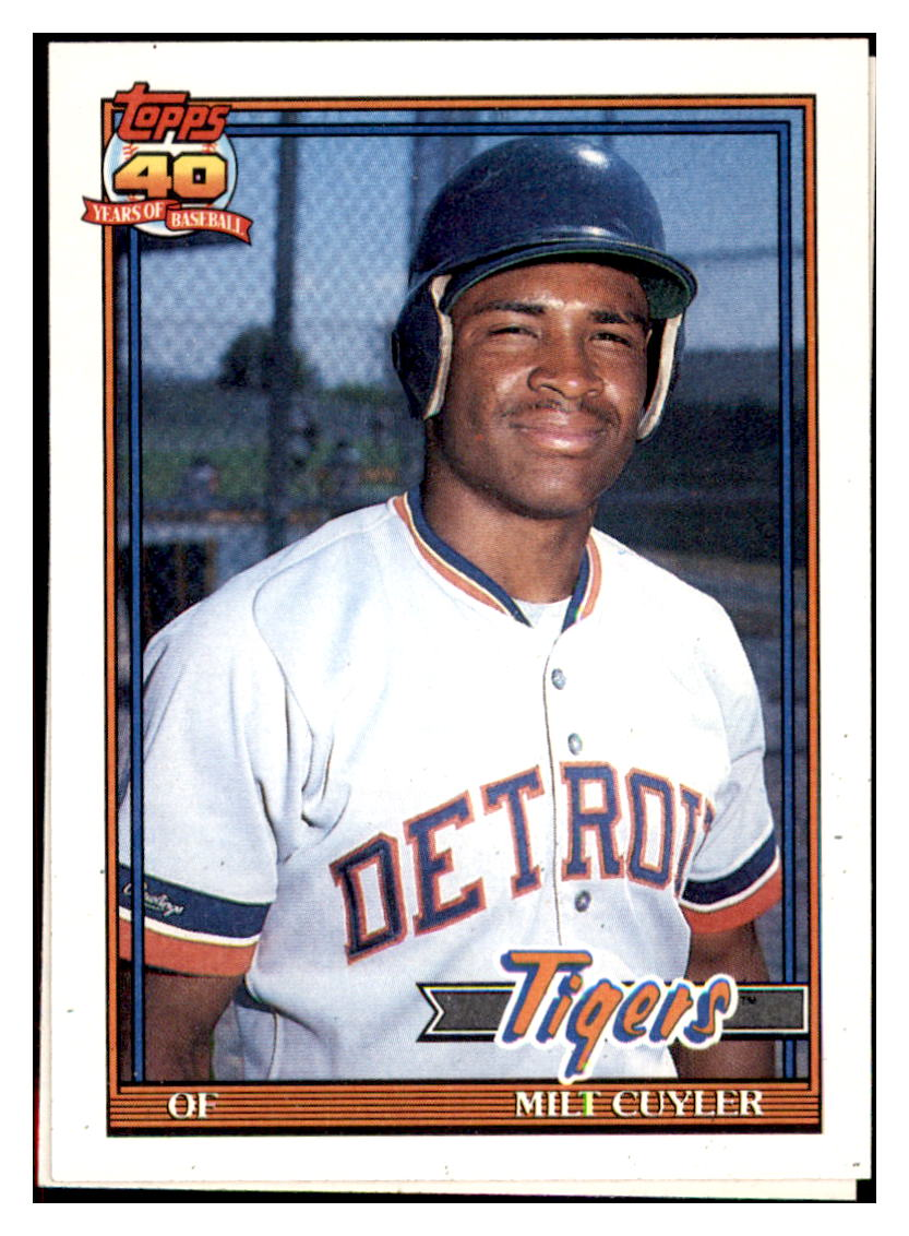 1991 Topps Milt Cuyler
Detroit Tigers Baseball Card
GMMGC simple Xclusive Collectibles